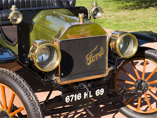 Automobile Ford T de 1910, collections du Musée Malartre - © Bertrand Stofleth